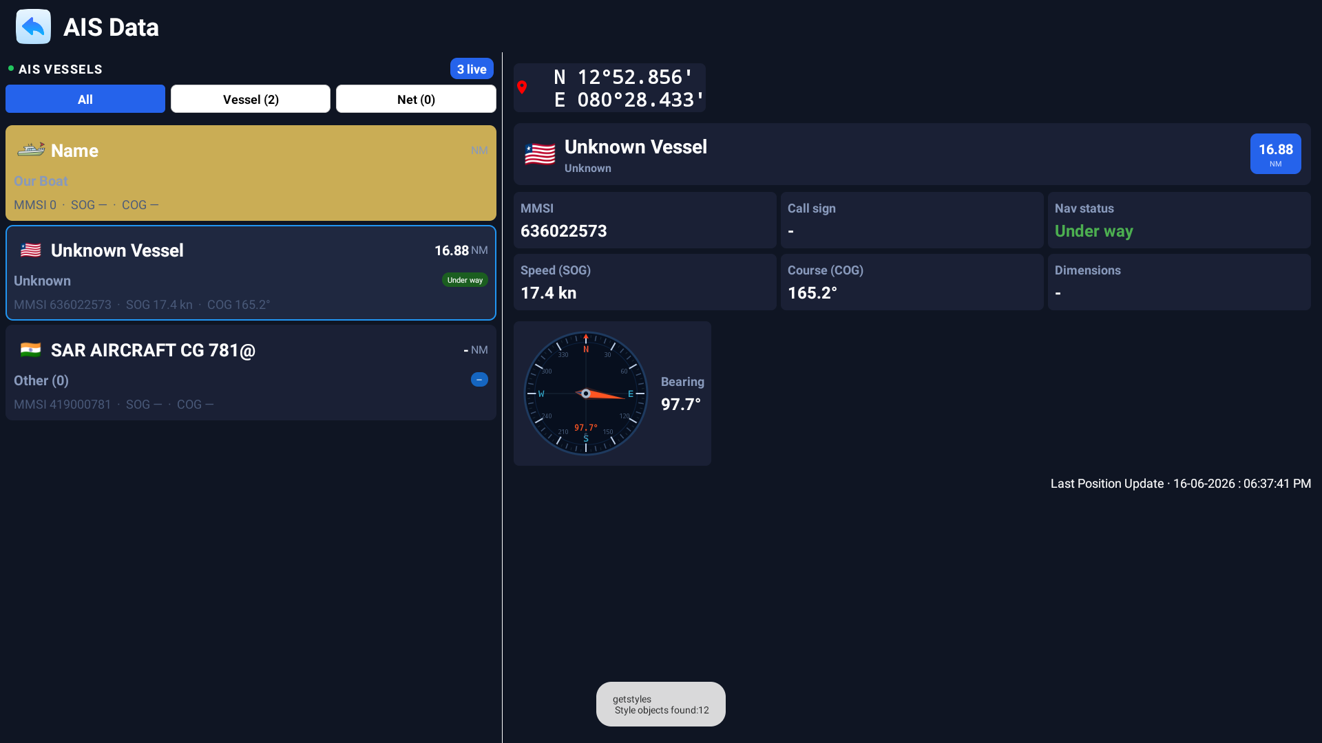 AIS Tracking